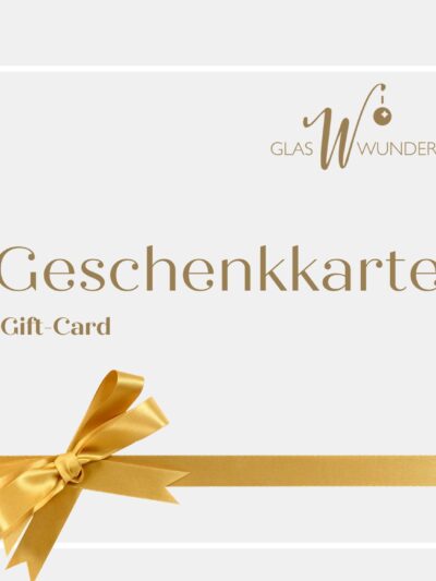 Geschenkekarte von GlasWunder
