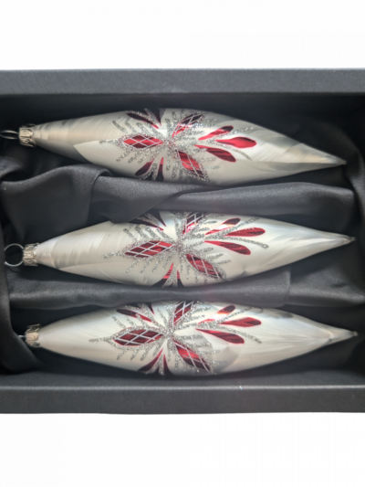 “snow flake” - Oliven 14 cm