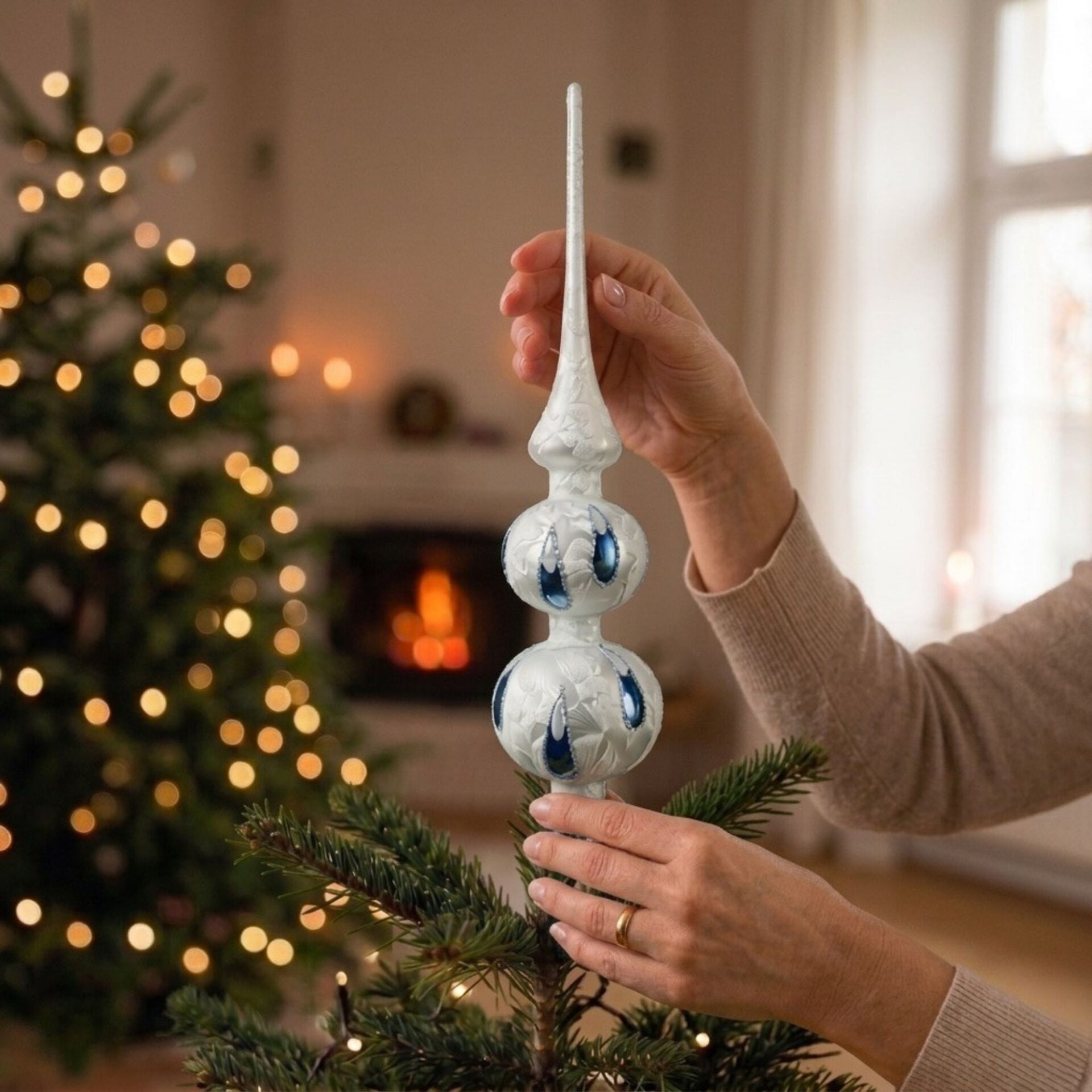 "frosted blue" -Spitze - Image 4