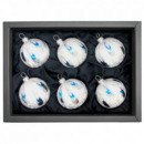 "frosted blue" - 6cm