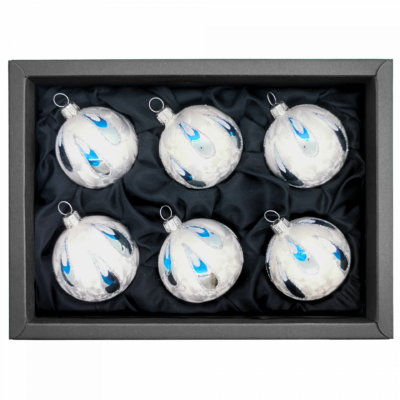 "frosted blue" - 6cm