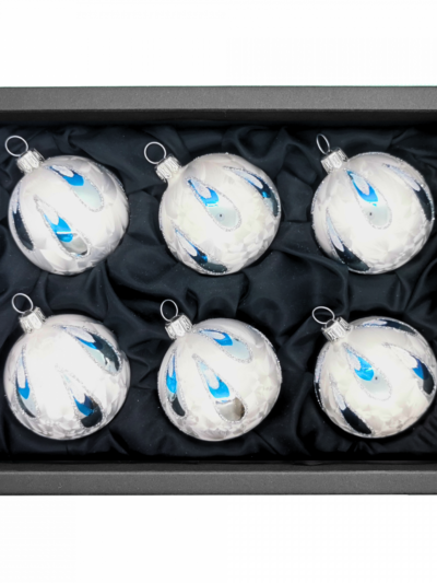 "frosted blue" - 6cm